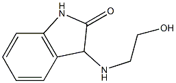 3-[(2-hydroxyethyl)amino]-2,3-dihydro-1H-indol-2-one Struktur