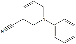 3-[allyl(phenyl)amino]propanenitrile Struktur