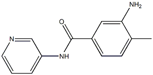 3-amino-4-methyl-N-pyridin-3-ylbenzamide Struktur