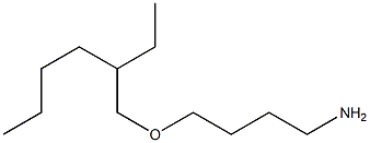 4-[(2-ethylhexyl)oxy]butan-1-amine Struktur