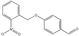 4-[(2-nitrobenzyl)oxy]benzaldehyde Struktur