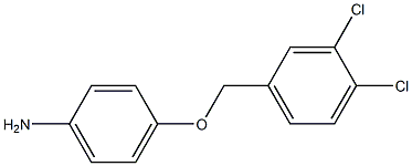 4-[(3,4-dichlorophenyl)methoxy]aniline Struktur