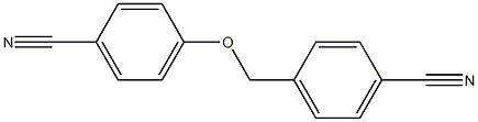 4-[(4-cyanobenzyl)oxy]benzonitrile Struktur