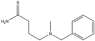 4-[benzyl(methyl)amino]butanethioamide Struktur