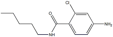 4-amino-2-chloro-N-pentylbenzamide Struktur