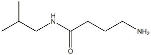 4-amino-N-isobutylbutanamide Struktur