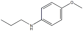 4-methoxy-N-propylaniline Struktur