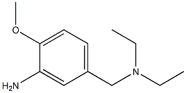 5-[(diethylamino)methyl]-2-methoxyaniline Struktur