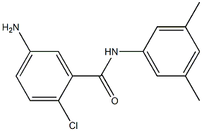 5-amino-2-chloro-N-(3,5-dimethylphenyl)benzamide Struktur