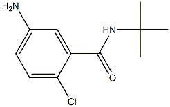 5-amino-N-(tert-butyl)-2-chlorobenzamide Struktur