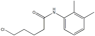 5-chloro-N-(2,3-dimethylphenyl)pentanamide Struktur