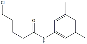 5-chloro-N-(3,5-dimethylphenyl)pentanamide Struktur