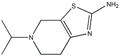 5-isopropyl-4,5,6,7-tetrahydro[1,3]thiazolo[5,4-c]pyridin-2-amine Struktur