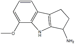 5-methoxy-1H,2H,3H,4H-cyclopenta[b]indol-3-amine Struktur