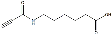 6-(propioloylamino)hexanoic acid Struktur