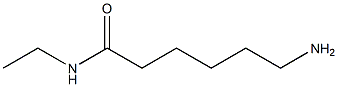 6-amino-N-ethylhexanamide Struktur