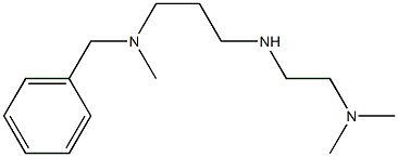 benzyl(3-{[2-(dimethylamino)ethyl]amino}propyl)methylamine Struktur