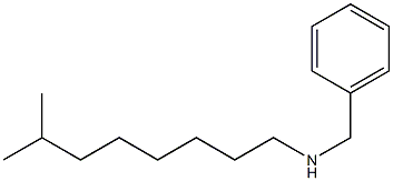 benzyl(7-methyloctyl)amine Struktur