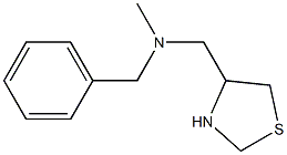 benzyl(methyl)(1,3-thiazolidin-4-ylmethyl)amine Struktur