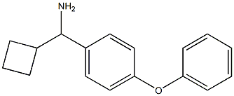 cyclobutyl(4-phenoxyphenyl)methanamine Struktur