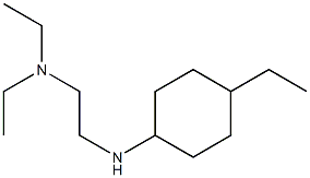 diethyl({2-[(4-ethylcyclohexyl)amino]ethyl})amine Struktur