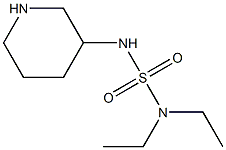 diethyl(piperidin-3-ylsulfamoyl)amine Struktur