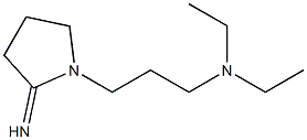 diethyl[3-(2-iminopyrrolidin-1-yl)propyl]amine Struktur