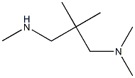 dimethyl({2-methyl-2-[(methylamino)methyl]propyl})amine Struktur