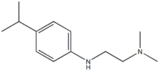 dimethyl(2-{[4-(propan-2-yl)phenyl]amino}ethyl)amine Struktur