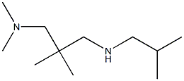 dimethyl(2-methyl-2-{[(2-methylpropyl)amino]methyl}propyl)amine Struktur