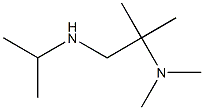 dimethyl[2-methyl-1-(propan-2-ylamino)propan-2-yl]amine Struktur