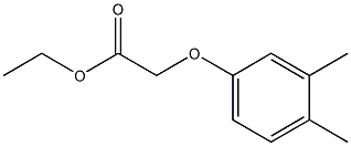 ethyl 2-(3,4-dimethylphenoxy)acetate Struktur