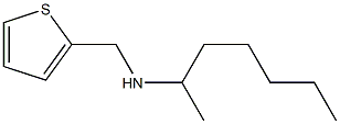 heptan-2-yl(thiophen-2-ylmethyl)amine Struktur