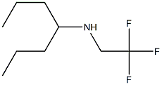 heptan-4-yl(2,2,2-trifluoroethyl)amine Struktur