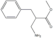 methyl 3-amino-2-benzylpropanoate Struktur