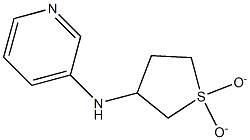 N-(1,1-dioxidotetrahydrothien-3-yl)pyridin-3-amine Struktur