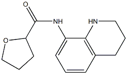 N-(1,2,3,4-tetrahydroquinolin-8-yl)oxolane-2-carboxamide Struktur