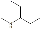 N-(1-ethylpropyl)-N-methylamine Struktur