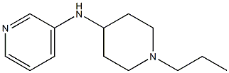 N-(1-propylpiperidin-4-yl)pyridin-3-amine Struktur