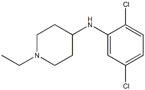 N-(2,5-dichlorophenyl)-1-ethylpiperidin-4-amine Struktur