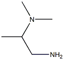 N-(2-amino-1-methylethyl)-N,N-dimethylamine Struktur