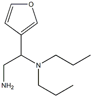 N-(2-amino-1-tetrahydrofuran-3-ylethyl)-N,N-dipropylamine Struktur