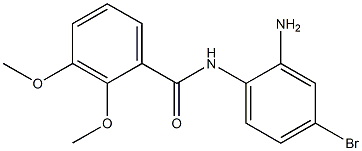 N-(2-amino-4-bromophenyl)-2,3-dimethoxybenzamide Struktur