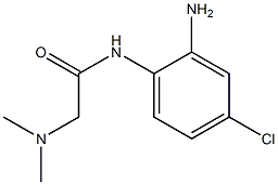 N-(2-amino-4-chlorophenyl)-2-(dimethylamino)acetamide Struktur