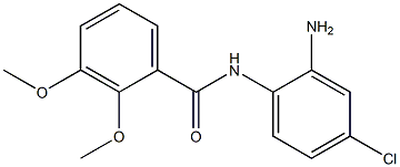 N-(2-amino-4-chlorophenyl)-2,3-dimethoxybenzamide Struktur