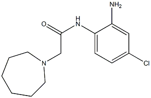 N-(2-amino-4-chlorophenyl)-2-azepan-1-ylacetamide Struktur