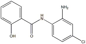 N-(2-amino-4-chlorophenyl)-2-hydroxybenzamide Struktur