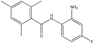 N-(2-amino-4-fluorophenyl)-2,4,6-trimethylbenzamide Struktur