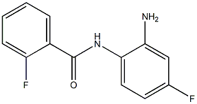 N-(2-amino-4-fluorophenyl)-2-fluorobenzamide Struktur