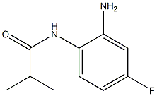 N-(2-amino-4-fluorophenyl)-2-methylpropanamide Struktur